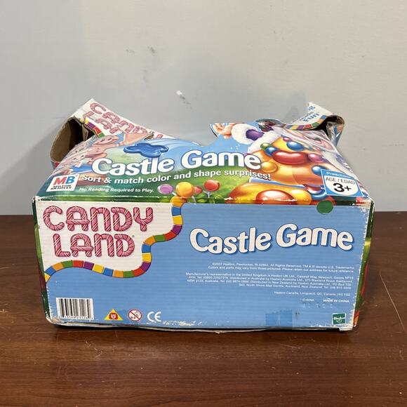 Candyland Castle Game w/ Box Rare 2007 Milton Bradley - Picture 9 of 16